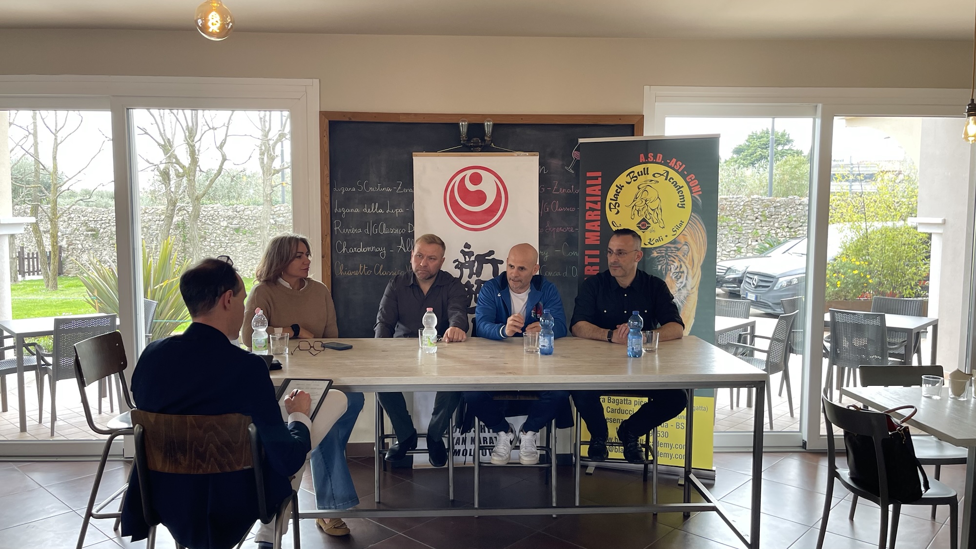 La conferenza stampa del torneo internazionale di karate Kyokushinkai, 29 marzo 2025